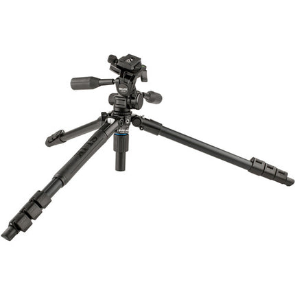 SLIK Pro AL-324-3W Trípode de Aluminio 4 Secciones 67 Pulgadas 8.8 lb Capacidad
