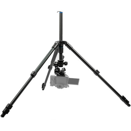 SLIK Pro AL-324-3WFC Trípode de Aluminio 4 Secciones 67 Pulgadas 8.8 lb Con Cabezal Panorámico
