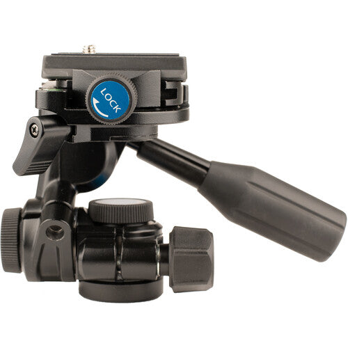 SLIK SH-747FC Cabezal 3 Vías con Control de Fricción 15 4 lb y Liberación Rápida Arca-Type