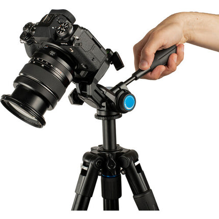 SLIK SH-747FC Cabezal 3 Vías con Control de Fricción 15 4 lb y Liberación Rápida Arca-Type