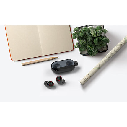 Saramonic SR-BH40-B Auriculares Inalámbricos True Wireless Negro 10h Reproducción Estuche Carga 15h