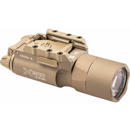 SureFire X300 Ultra Linterna LED para Armas 1000 Lumen Montura Rail-Lock Tan