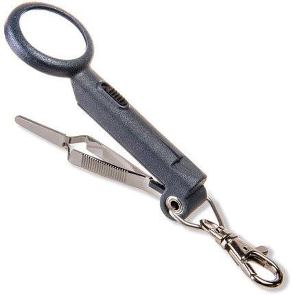 Carson Fish'n Grip Pro Lupa Iluminada 4.5x con Estuche Resistente y Baterías