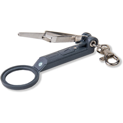 Carson Fish'n Grip Pro Lupa Iluminada 4.5x con Estuche Resistente y Baterías