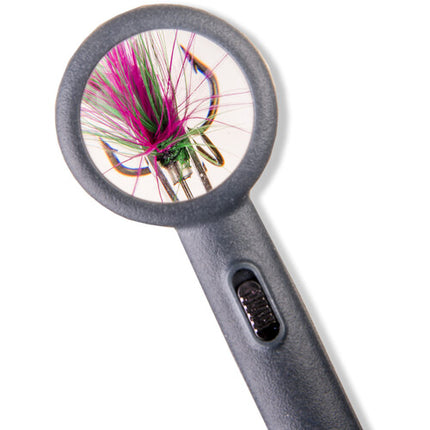 Carson Fish'n Grip Pro Lupa Iluminada 4.5x con Estuche Resistente y Baterías