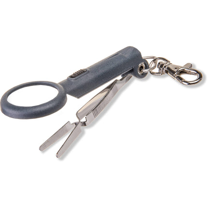 Carson Fish'n Grip Pro Lupa Iluminada 4.5x con Estuche Resistente y Baterías