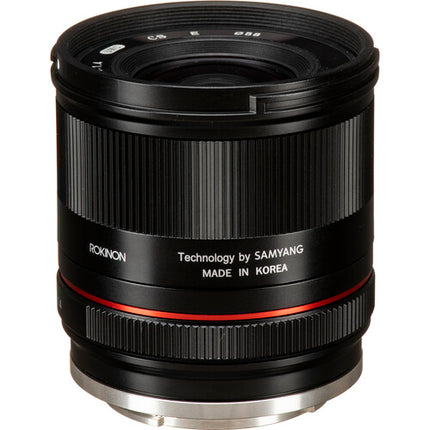 Rokinon 21mm f1.4 Objetivo para Sony E Formato APS-C y Apertura f1.4-22