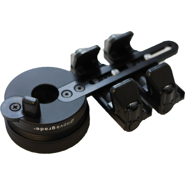 Novagrade Adaptador Universal Digiscoping Doble para Smartphones hasta 4.4" y Oculares 39-60.8mm