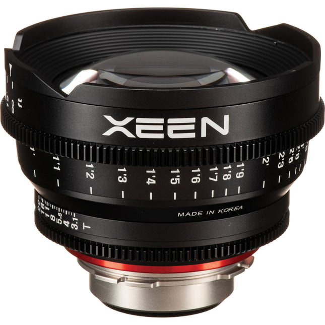 Rokinon Xeen 14mm T3.1 Lente para Cine PL ARRI 14mm Diámetro 114mm