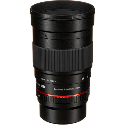 Rokinon 135mm f2.0 ED UMC Objetivo Micro Cuatro Tercios 270mm Filtro 77mm