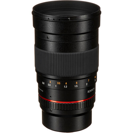 Rokinon 135mm f2.0 ED UMC Objetivo Micro Cuatro Tercios 270mm Filtro 77mm