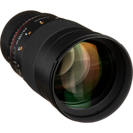 Rokinon 135mm f2.0 ED UMC Objetivo Micro Cuatro Tercios 270mm Filtro 77mm