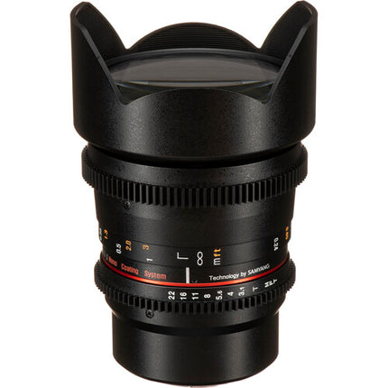 Rokinon Cine DS Kit de Lentes Gran Angular 10mm T3.1 35mm T1.5 para Micro Cuatro Tercios APS-C