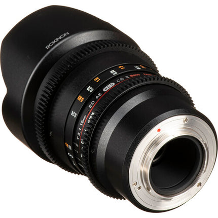 Rokinon Cine DS Kit de Lentes Gran Angular 10mm T3.1 35mm T1.5 para Micro Cuatro Tercios APS-C