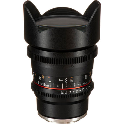 Rokinon Cine DS Kit de lentes gran angular 10 16 24 35mm para Sony E APS-C