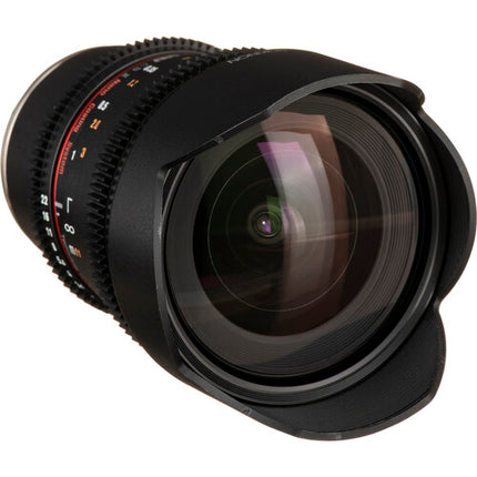 Rokinon 10mm T3.1 Lente Cine para Sony E Mount con Tamaño APS-C y Anillo de Apertura Desclickable