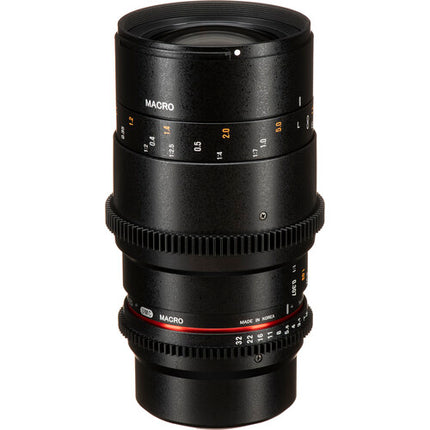 Rokinon 100mm T3.1 Lente Macro Cine DS para Montura Micro Cuatro Tercios 67mm