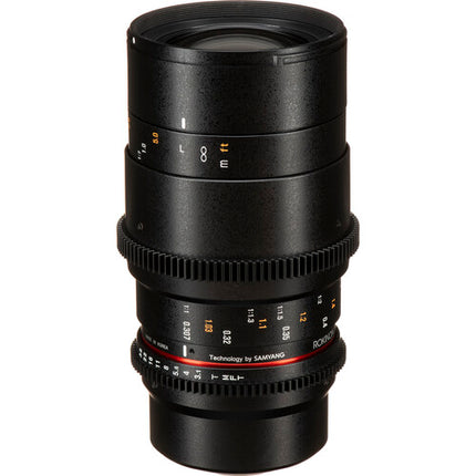 Rokinon 100mm T3.1 Lente Macro Cine DS para Montura Micro Cuatro Tercios 67mm