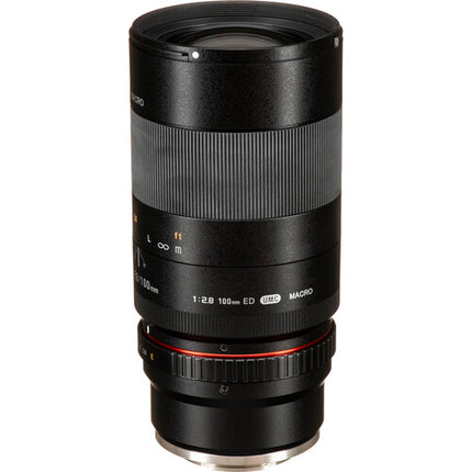 Rokinon 100mm f/2.8 Lente Macro para Sony E 1:1 Magnificación y Diafragma 9 hojas