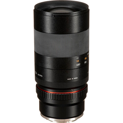 Rokinon 100mm f/2.8 Lente Macro para Sony E 1:1 Magnificación y Diafragma 9 hojas