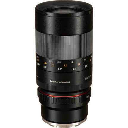 Rokinon 100mm f/2.8 Lente Macro para Sony E 1:1 Magnificación y Diafragma 9 hojas