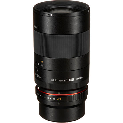 Rokinon 100mm f/2.8 Objetivo Macro para Micro Cuatro Tercios 1:1 Magnificación