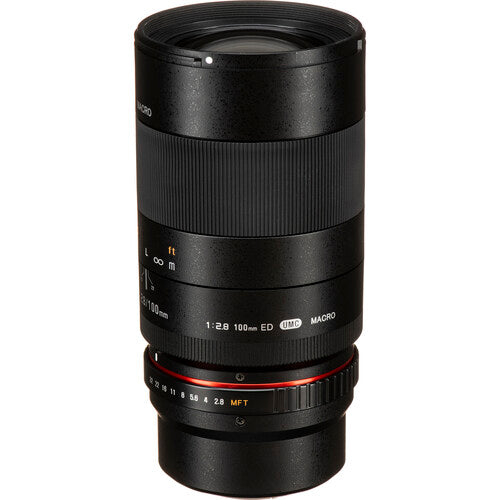 Rokinon 100mm f/2.8 Objetivo Macro para Micro Cuatro Tercios 1:1 Magnificación