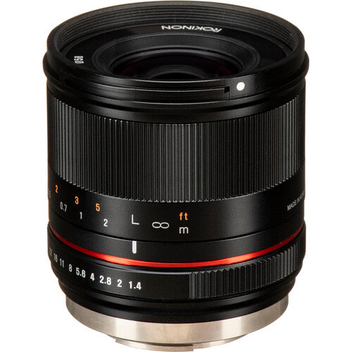 Rokinon Objetivo 21mm f1.4 X-Mount APS-C con Parasol Negro