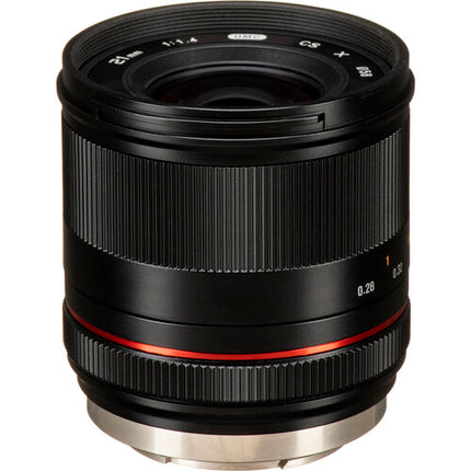 Rokinon Objetivo 21mm f1.4 X-Mount APS-C con Parasol Negro
