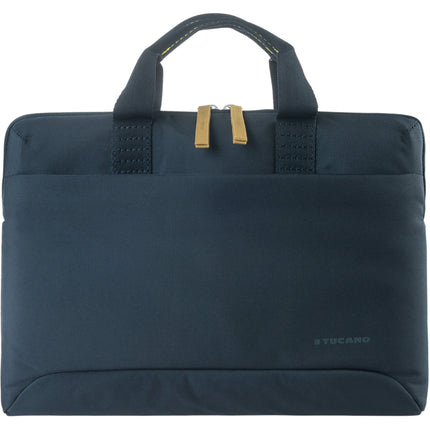 Tucano Smilza Super Slim Bolso para portátiles 15.6 y MacBook Pro 16 Azul resistente a impactos y correa desmontable