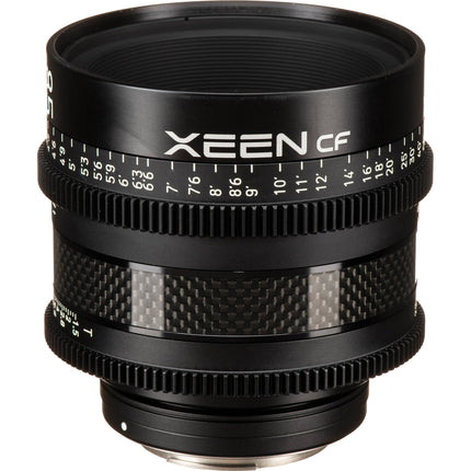 Rokinon XEEN CF 85mm T1.5 Lente de Cine con Montura EF y cuerpo de fibra de carbono