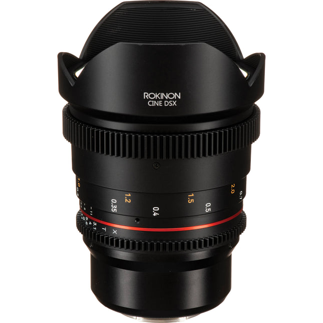 Rokinon 14mm T3.1 Lente Cine Ultra Gran Angular APS-C Fuji X con Estuche