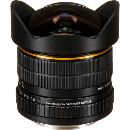 Rokinon 8mm f/3.5 Lente Ojo de Pez para Canon EF APS-C 12" enfoque mínimo