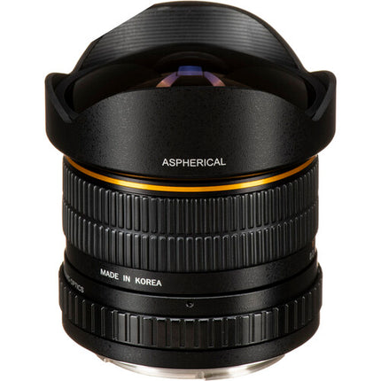 Rokinon 8mm f/3.5 Lente Ojo de Pez para Canon EF APS-C 12" enfoque mínimo