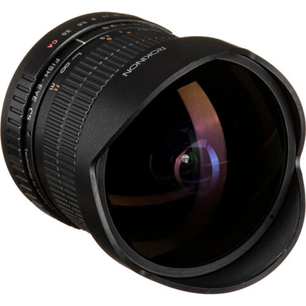 Rokinon 8mm f/3.5 Lente Ojo de Pez para Canon EF APS-C 12" enfoque mínimo