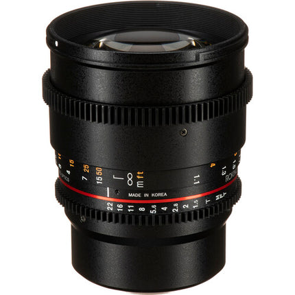 Rokinon 85mm T1.5 Cine DS lente para montura Micro Cuatro Tercios 72mm filtro