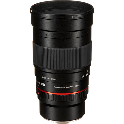 Rokinon 135mm f 2 0 ED UMC Lente Fujifilm X Montura APS C 77mm