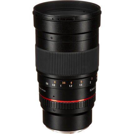 Rokinon 135mm f 2 0 ED UMC Lente Fujifilm X Montura APS C 77mm