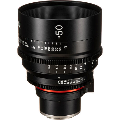 Rokinon Xeen 50mm T1.5 Objetivo para Sony E-Mount Full Frame 11 Iris