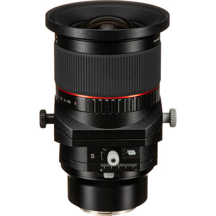 Rokinon T-S 24mm f3.5 Lente Tilt-Shift Sony E con Apertura f3.5 a f22 y Desplazamiento 12mm