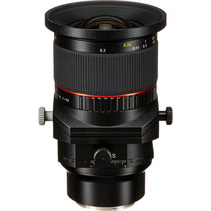 Rokinon T-S 24mm f3.5 Lente Tilt-Shift Sony E con Apertura f3.5 a f22 y Desplazamiento 12mm