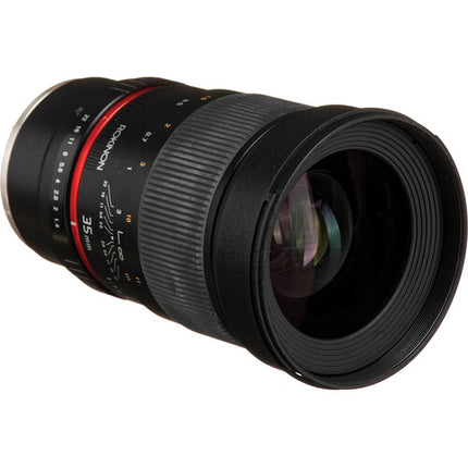 Rokinon 35mm f1.4 AS UMC objetivo Sony E Mount apertura f1.4-22 52.5mm