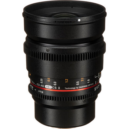 Rokinon Juego de Lentes Cine 16 35 50 85mm MFT Montura T1.5-T2.2
