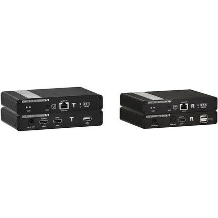 KanexPro 4K HDMI KVM Extender Kit sobre Cat 6 con USB 2.0 230' HDR