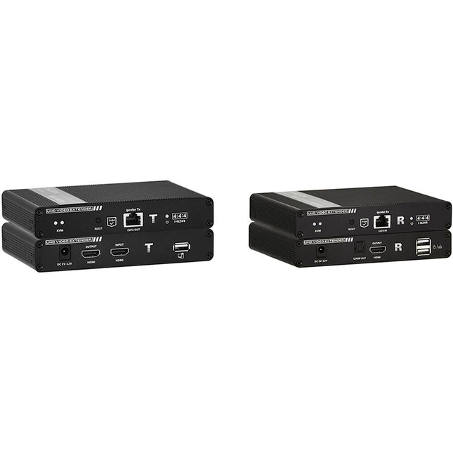 KanexPro 4K HDMI KVM Extender Kit sobre Cat 6 con USB 2.0 230' HDR
