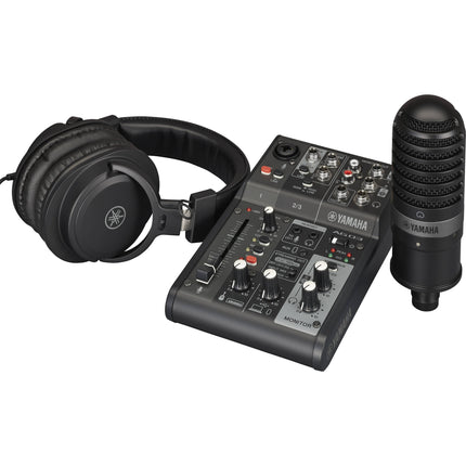 Yamaha AG03MK2 Mezclador Audio USB 3 Canales 24Bit192kHz Negro