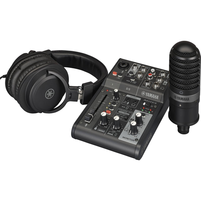 Yamaha AG03MK2 Mezclador Audio USB 3 Canales 24Bit192kHz Negro