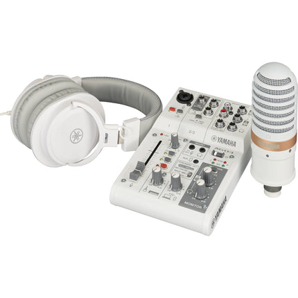 Yamaha AG03MK2 mezclador 3 canales interfaz audio USB 24bit 192kHz pack completo
