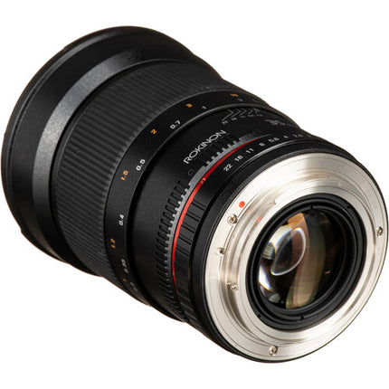 Rokinon 35mm f/1.4 AS UMC objetivo para Canon EF apertura f/1.4 y f/22