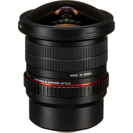 Rokinon 8mm f/3.5 Lente Ojo de Pez para Montura Micro Cuatro Tercios 139° Ángulo